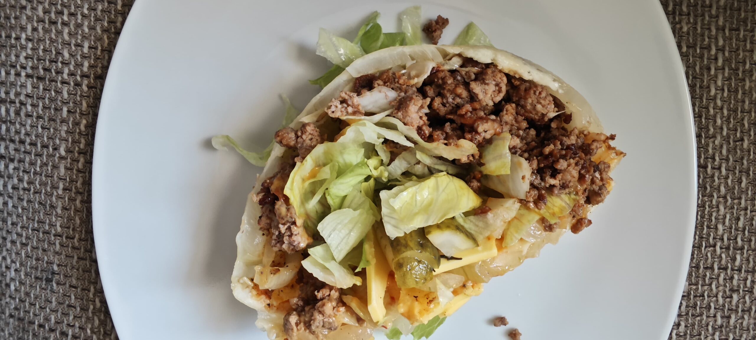 Wenn’s mal deftiger sein darf – mit gutem Gewissen. Zwiebelrolle im Big Mac Style